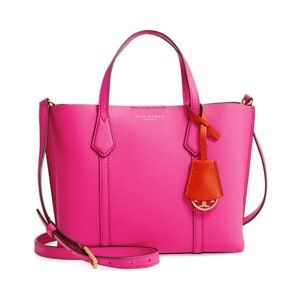 Tory Burch Triple Compartment Tote CRAZY PINK NWT!